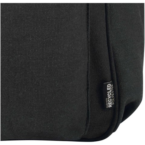 Recanvas miejski plecak na 15,6-calowego laptopa o pojemności 16 l z recyklingu z certyfikatem GRS czarny