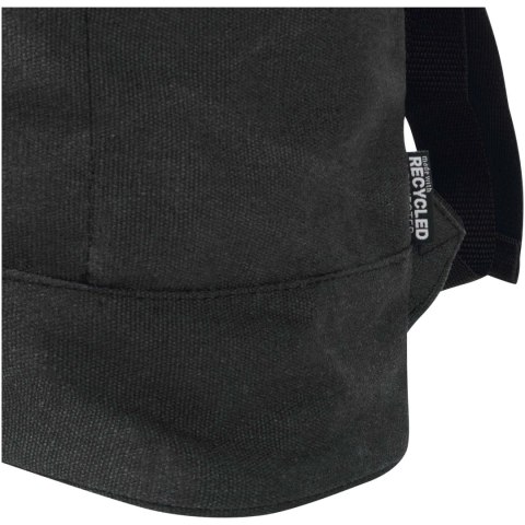 Recanvas plecak ze zwijaną górą o pojemności 16 l wykonany z materiałów z recyklingu z certyfikatem GRS czarny