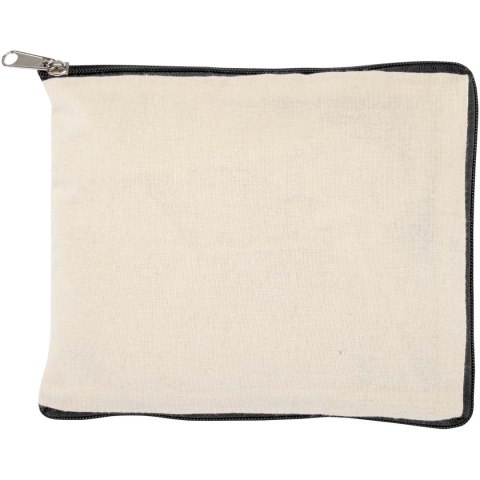 Sierra torba na zakupy z bawełny z recyklingu z certyfikatem GRS o gramaturze 140 g/m², 7 l naturalny, czarny