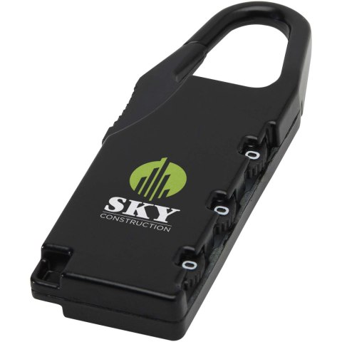 Traveler kłódka do bagażu czarny