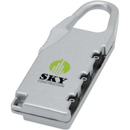 Traveler kłódka do bagażu srebrny