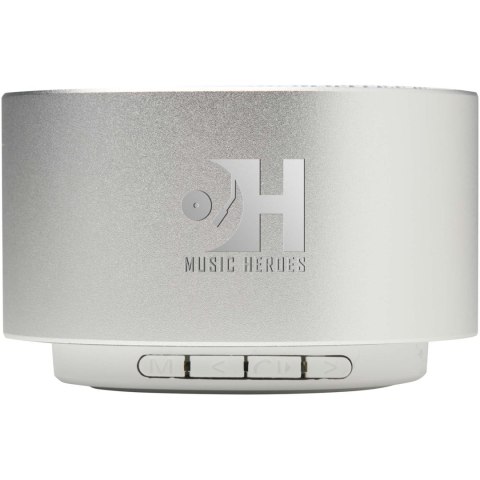 Ankaa bezprzewodowy głośnik Bluetooth® o mocy 3 W z recyklingowanego aluminium srebrny