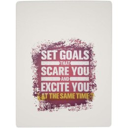 Clast podkładka A4 z zamknięciem magnetycznym i długopisem z certyfikatem RCS z recyklingu (czarny tusz) biały