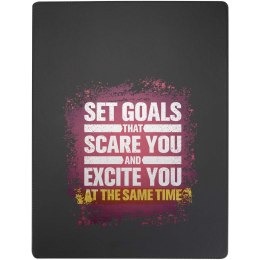 Clast podkładka A4 z zamknięciem magnetycznym i długopisem z certyfikatem RCS z recyklingu (czarny tusz) czarny