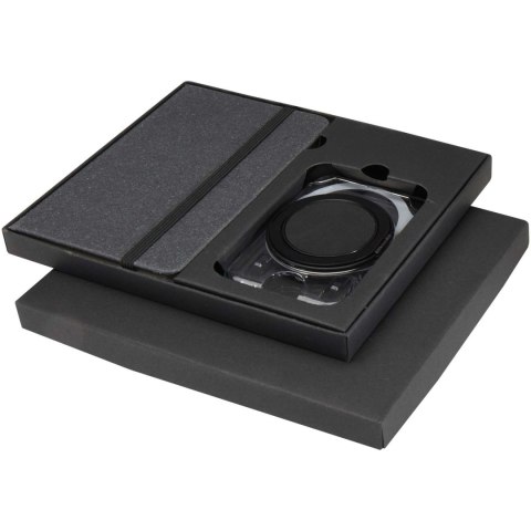 Kern zestaw upominkowy z notatnikiem A6 w twardej okładce i portfelem MagSafe szary