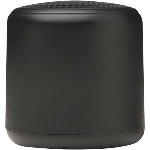 Velkis głośnik bezprzewodowy Bluetooth® o mocy 3 W z tworzyw sztucznych pochodzących z recyklingu czarny