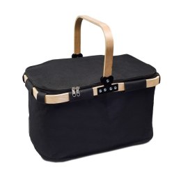 Kosz termiczny na zakupy Woody, czarny