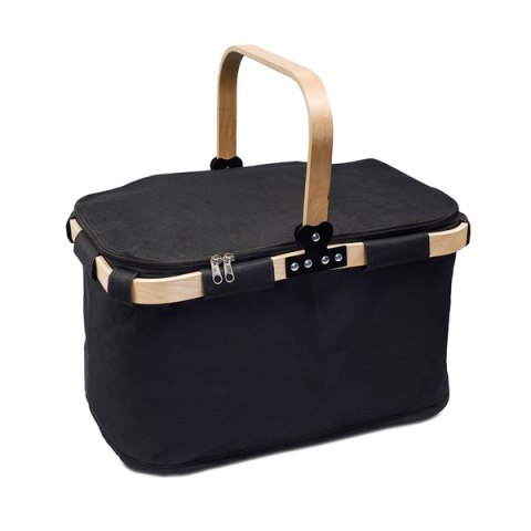 Kosz termiczny na zakupy Woody, czarny