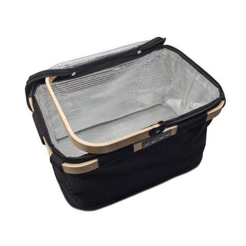 Kosz termiczny na zakupy Woody, czarny