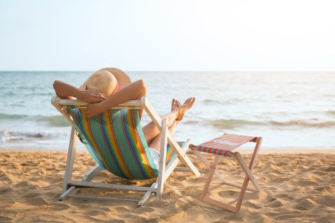 Personalizowany taboret plażowy