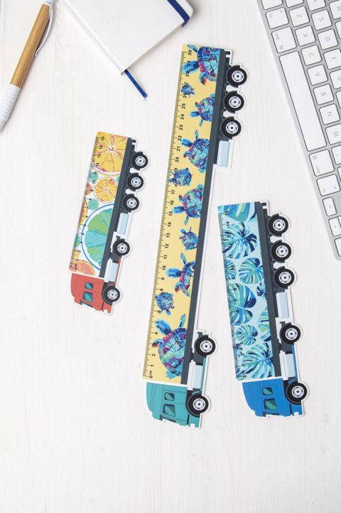 Trucker 15 linijka 15cm, ciężarówka