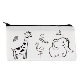 Piórnik do kolorowania, kredki | Pika