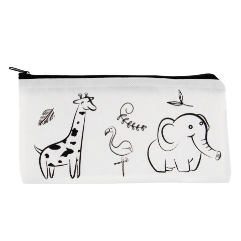 Piórnik do kolorowania, kredki | Pika