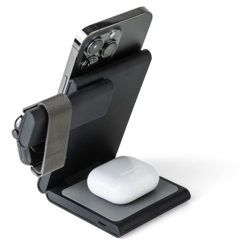 Magnetyczna ładowarka bezprzewodowa 3 w 1, 15W