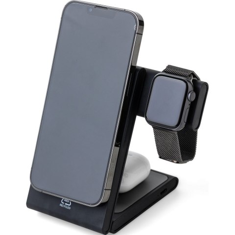 Magnetyczna ładowarka bezprzewodowa 3 w 1, 15W