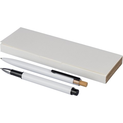 Zestaw piśmienniczy, długopis i pióro kulkowe