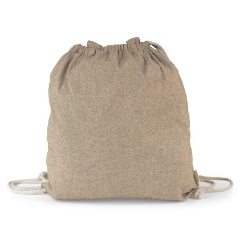 Worek ze sznurkiem i torba na zakupy z bawełny z recyklingu, 2 w 1 | Gondulfo