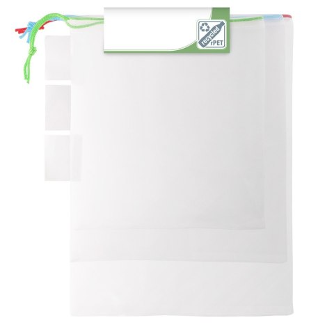 Zestaw woreczków na owoce i warzywa RPET, 3 szt. | Steven