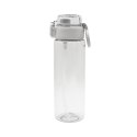 Bidon ze słomką Amad 800 ml, szary