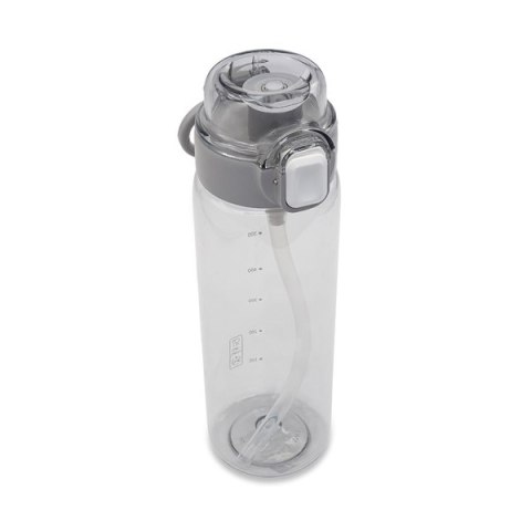 Bidon ze słomką Amad 800 ml, szary