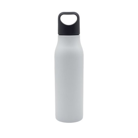 Butelka stalowa Bary 800 ml, biały