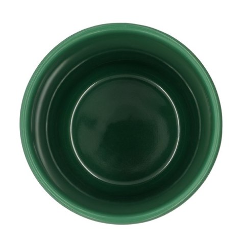 Kubek ceramiczny Caldo 370 ml, ciemny zielony