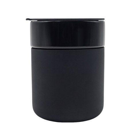 Kubek ceramiczny Caldo 370 ml, czarny