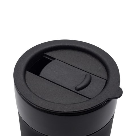 Kubek ceramiczny Caldo 370 ml, czarny