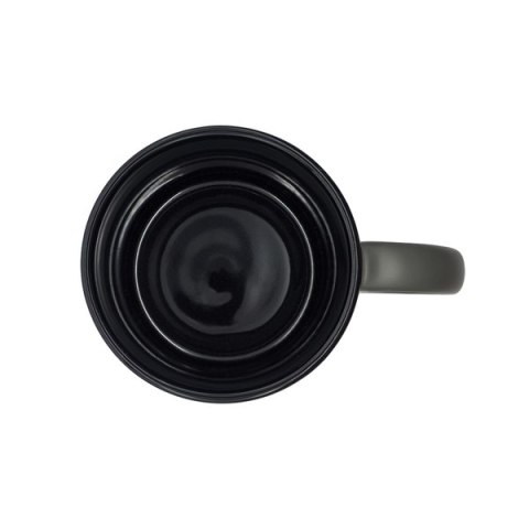 Kubek ceramiczny Velluto 350 ml, szary