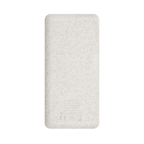 Power bank 8000 mAh ze słomy pszenicznej | Jenkins