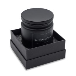 Świeca zapachowa Sandalwood, czarny