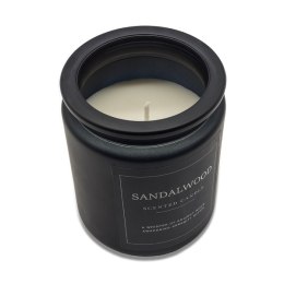 Świeca zapachowa Sandalwood, czarny