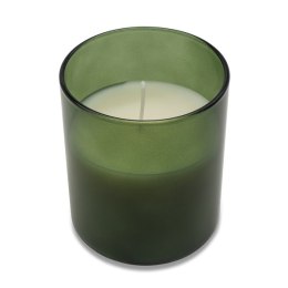 Świeca zapachowa w szkle Bloom, ciemny zielony