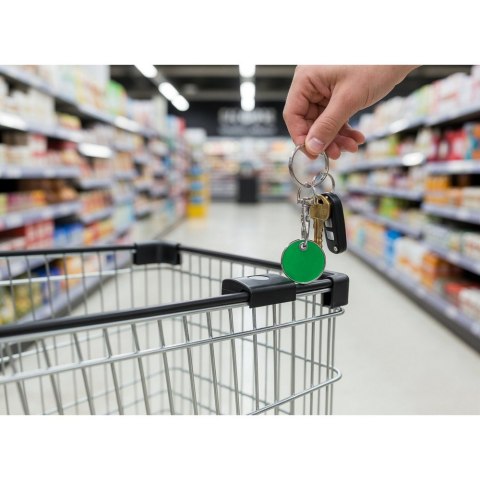 Brelok do kluczy, żeton do wózka na zakupy | Lill