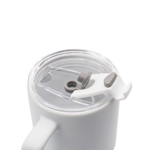 Kubek ceramiczny Azzurro 440 ml, biały