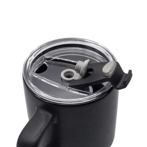 Kubek ceramiczny Azzurro 440 ml, czarny