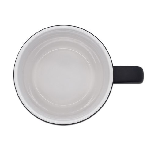 Kubek ceramiczny Esla 345 ml, biały