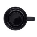 Kubek ceramiczny Esla 345 ml, czarny