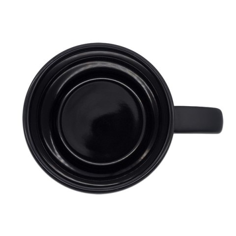 Kubek ceramiczny Esla 345 ml, czarny
