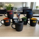 Kubek ceramiczny Esla 345 ml, czarny