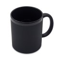 Kubek ceramiczny Velluto 350 ml, czarny