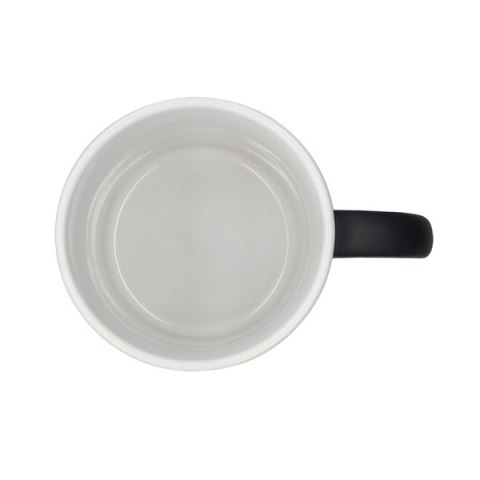 Kubek ceramiczny Velutti 350 ml, czarny