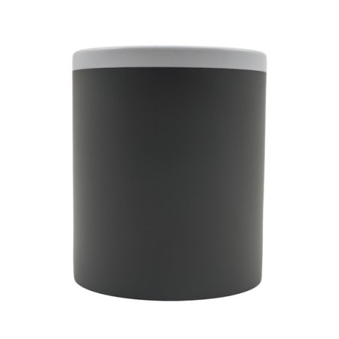 Kubek ceramiczny Velutti 350 ml, szary