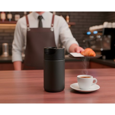 Kubek termiczny 400 ml Air Gifts z ceramiką | Nabila