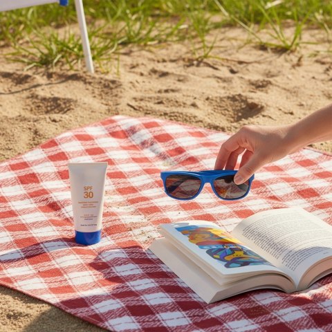 Okulary przeciwsłoneczne B'RIGHT, bawełniane etui w komplecie | Adam