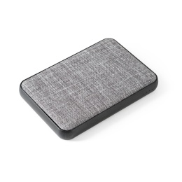 RENEWAL BATTERY. Power bank 5.000 mAh wykonany w PET pochodzącego z recyklingu (100% rPET)