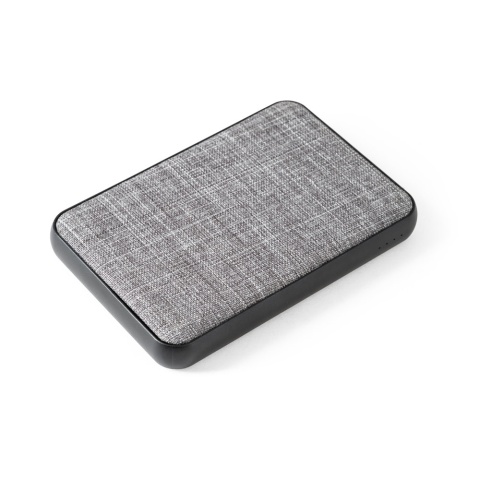 RENEWAL BATTERY. Power bank 5.000 mAh wykonany w PET pochodzącego z recyklingu (100% rPET)