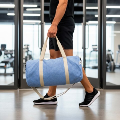 Torba sportowa, podróżna B'RIGHT z bawełny z recyklingu i poliestru z recyklingu | Asha