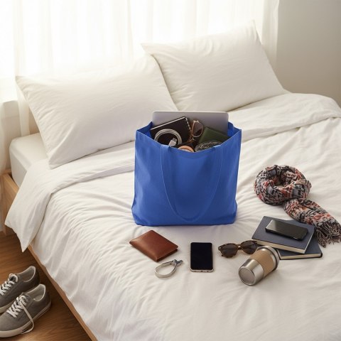 Torba z bawełny z recyklingu i poliestru z recyklingu na zakupy B'RIGHT | Porter