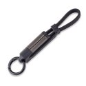 Zestaw upominkowy z kablem USB 2w1 Davos, czarny
